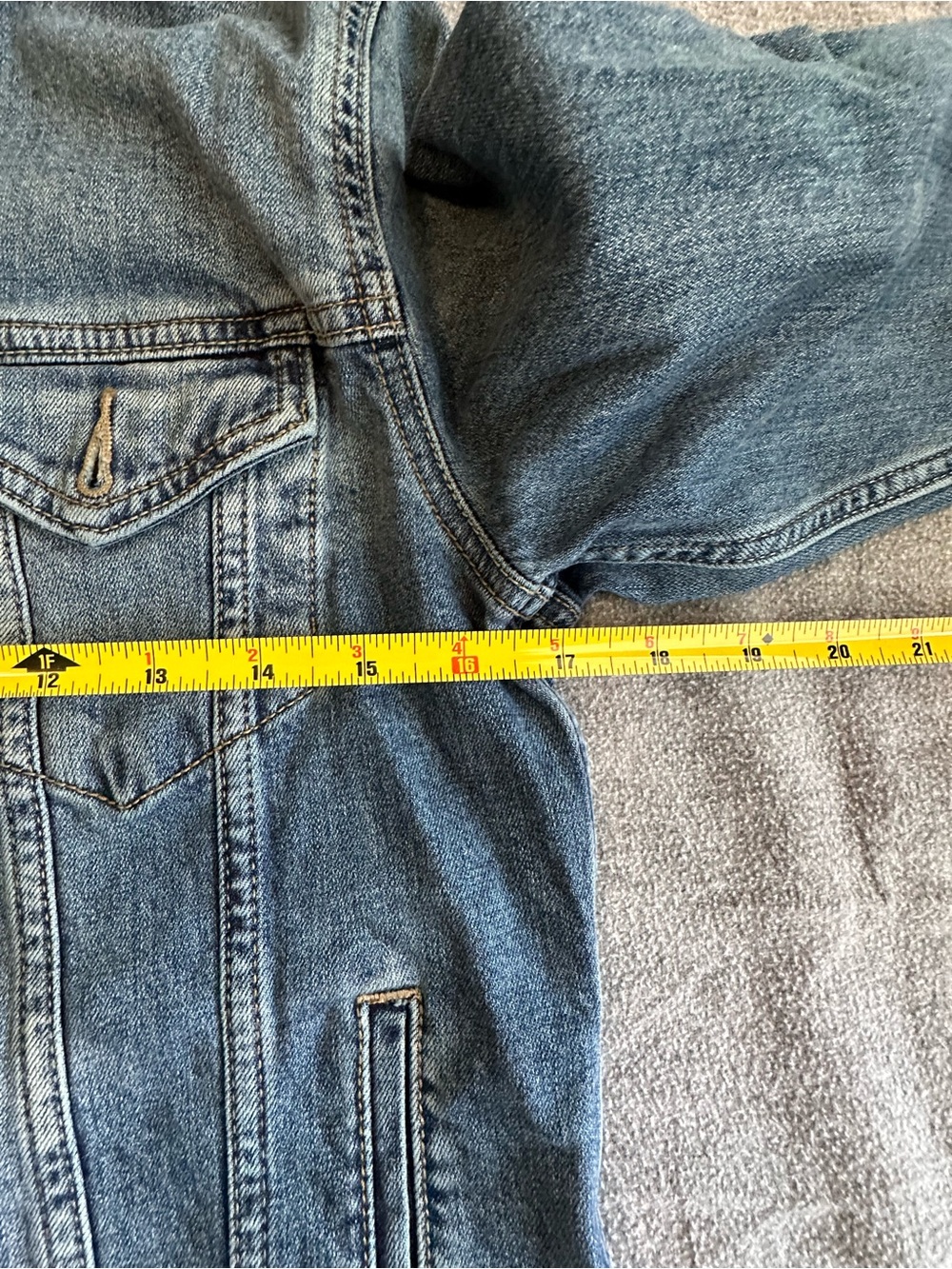 Lucky Brand Light Blue Denim Jacket - Picture 11 of 16